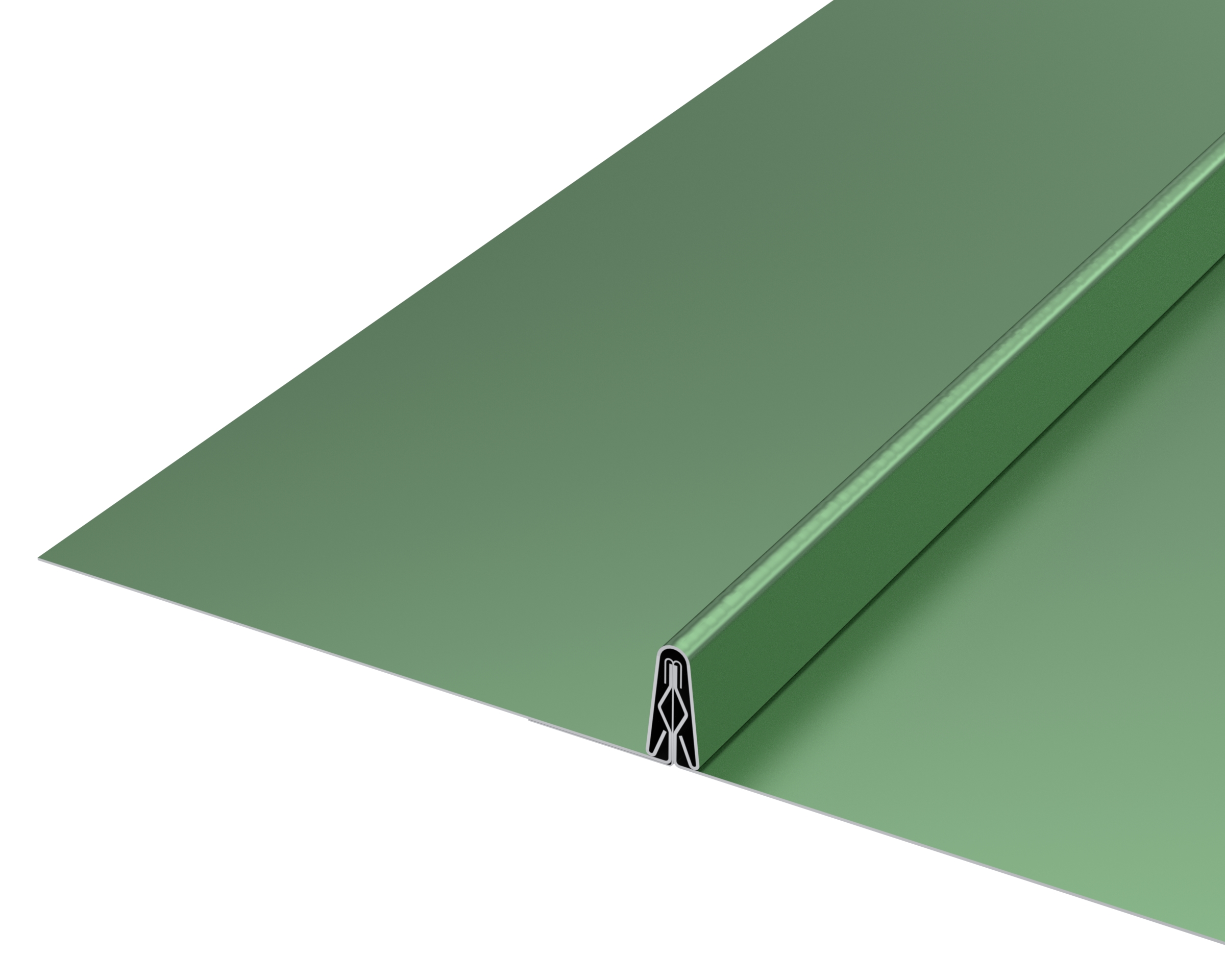 CURVED SNAP-ON-SEAM CR-SS10 STANDING SEAM PANEL
