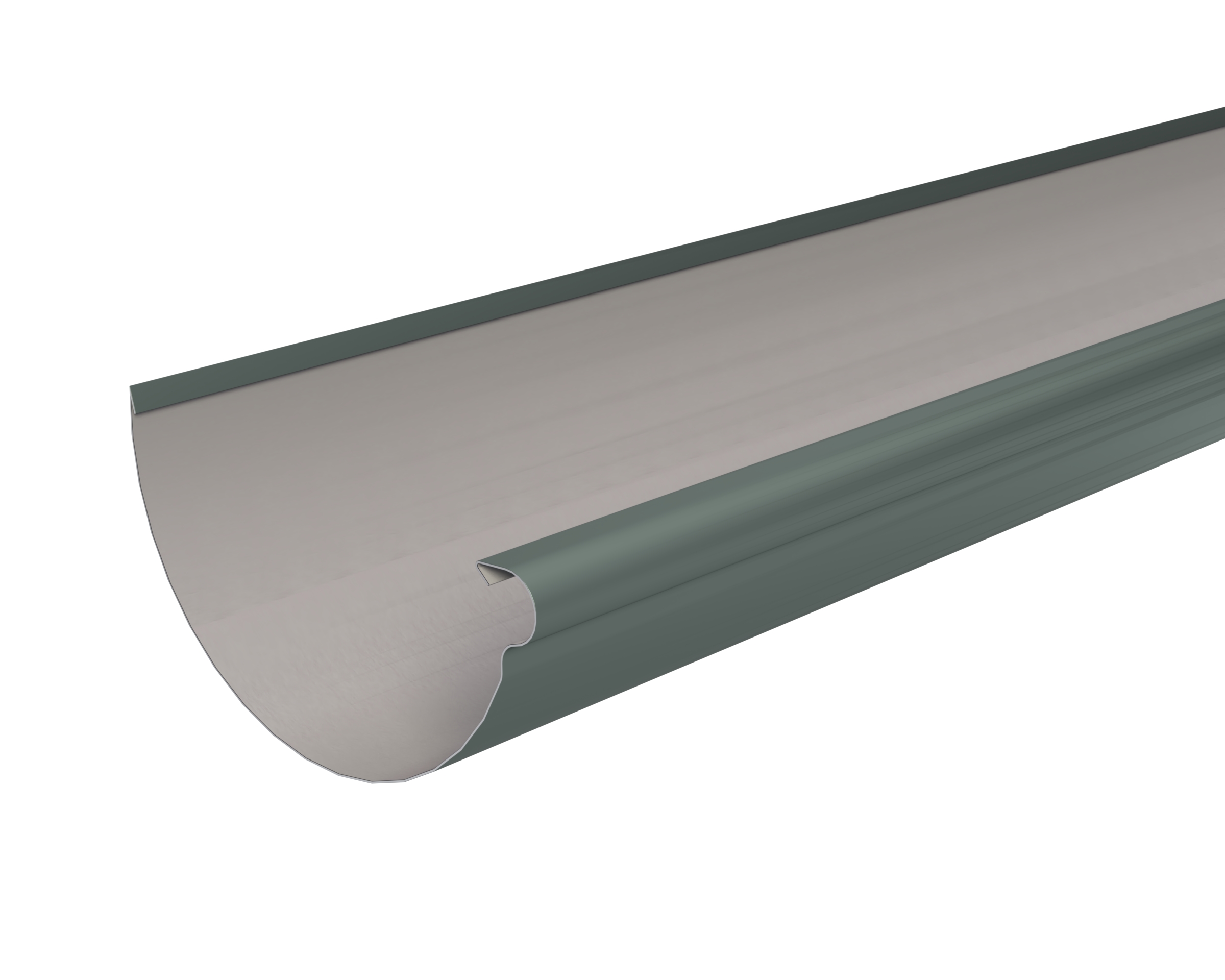 Half Round Aluminum Gutters System, Half Round Gutters And Downspouts